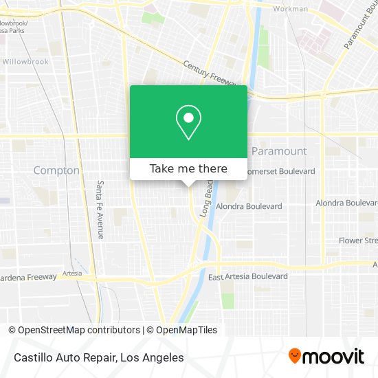 Castillo Auto Repair map