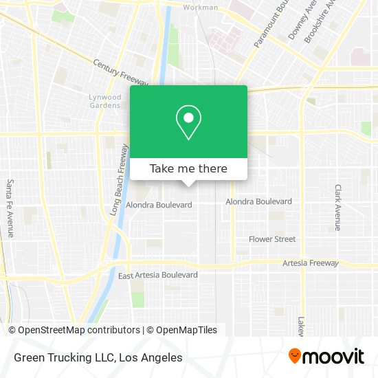 Green Trucking LLC map