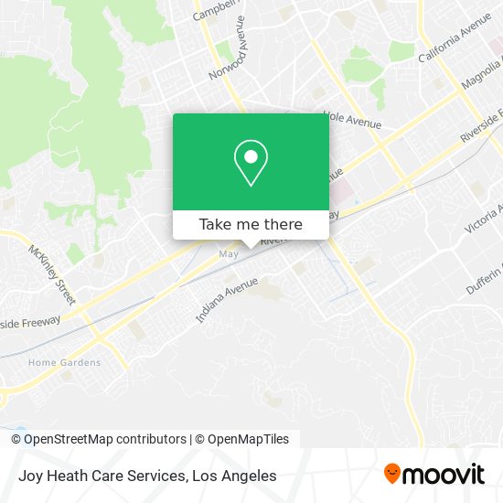 Joy Heath Care Services map