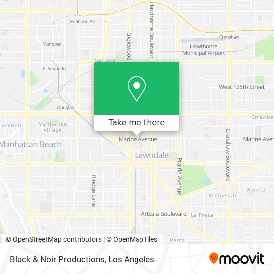 Mapa de Black & Noir Productions