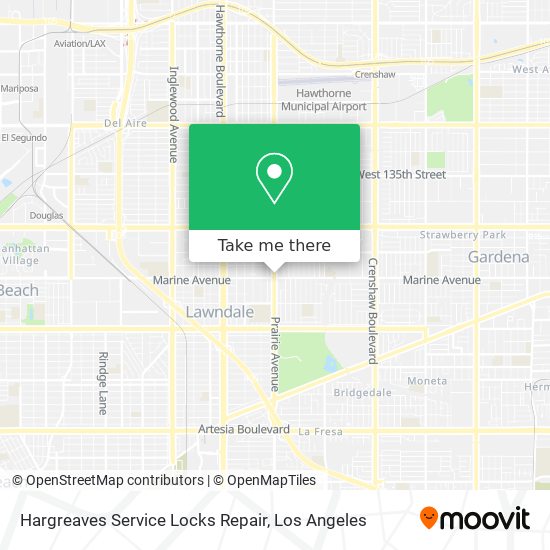 Hargreaves Service Locks Repair map