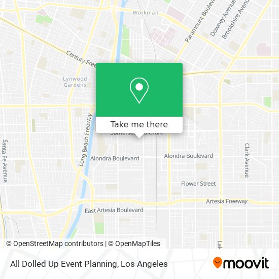 Mapa de All Dolled Up Event Planning