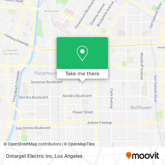 Ontarget Electric Inc map