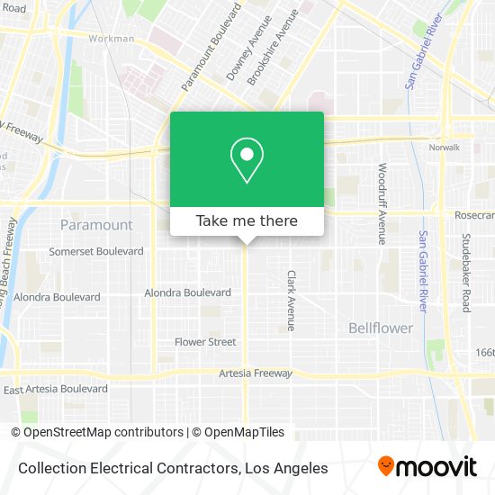 Collection Electrical Contractors map