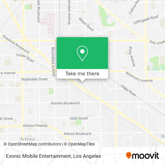 Exonic Mobile Entertainment map