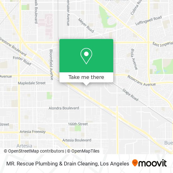 Mapa de MR. Rescue Plumbing & Drain Cleaning