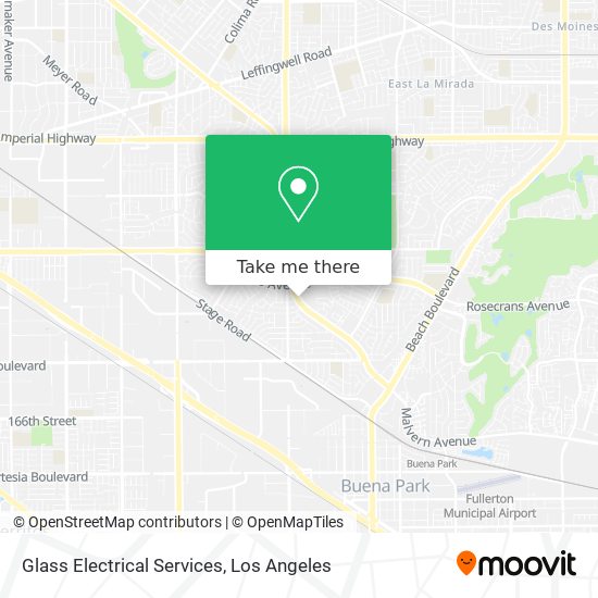 Glass Electrical Services map