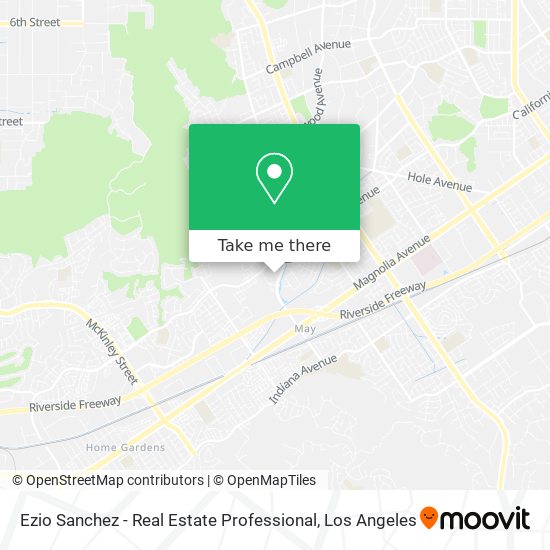 Ezio Sanchez - Real Estate Professional map