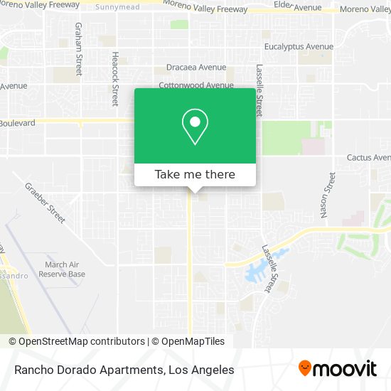 Rancho Dorado Apartments map