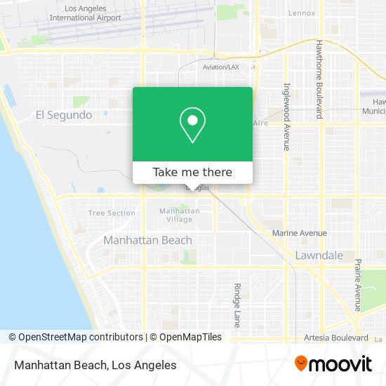 Mapa de Manhattan Beach