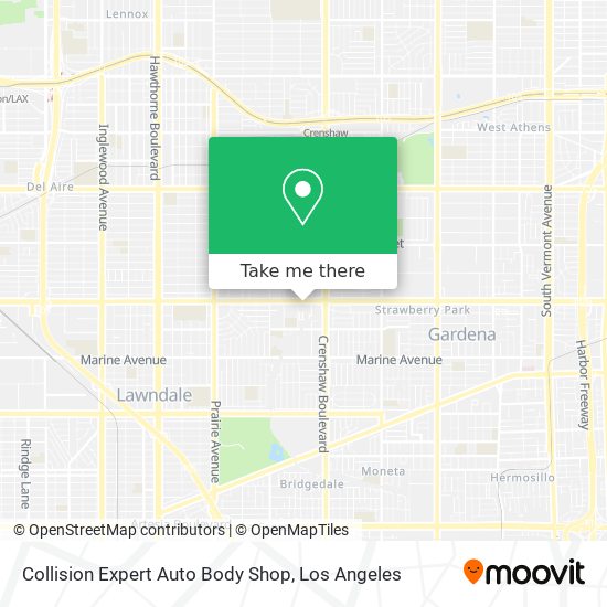 Collision Expert Auto Body Shop map