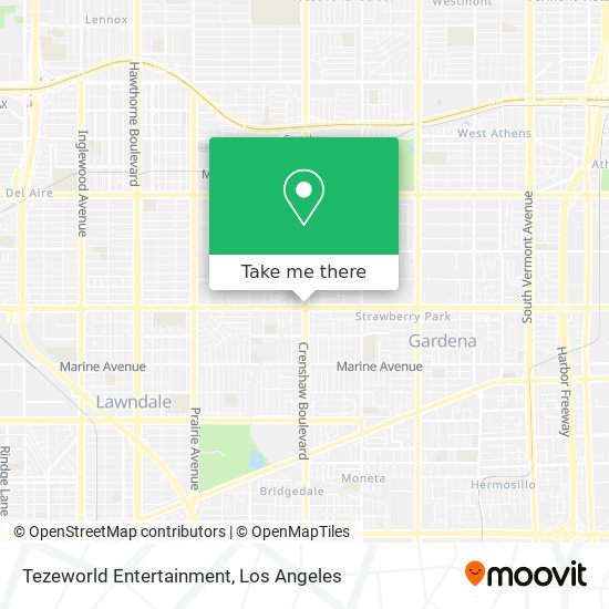 Tezeworld Entertainment map