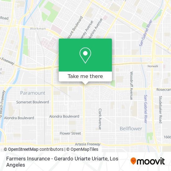 Mapa de Farmers Insurance - Gerardo Uriarte Uriarte