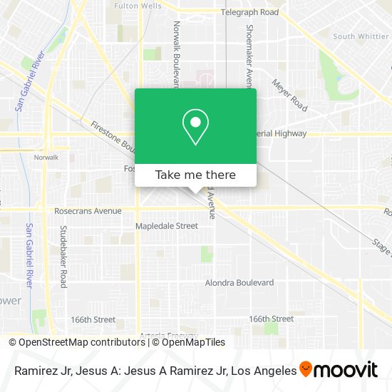 Mapa de Ramirez Jr, Jesus A: Jesus A Ramirez Jr