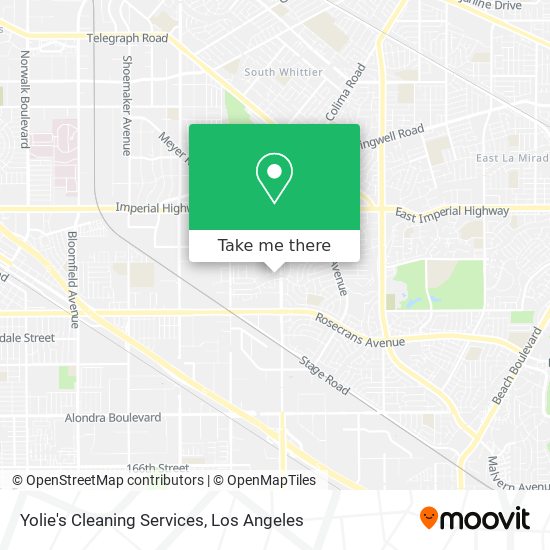 Mapa de Yolie's Cleaning Services