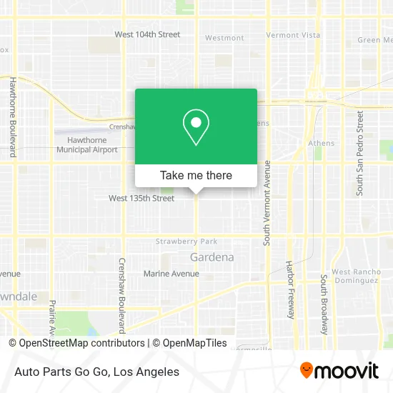 Auto Parts Go Go map