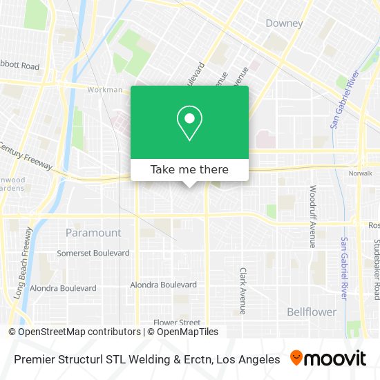 Mapa de Premier Structurl STL Welding & Erctn