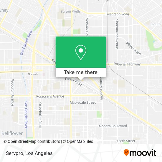 Servpro map