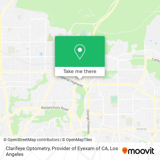 Clarifeye Optometry, Provider of Eyexam of CA map