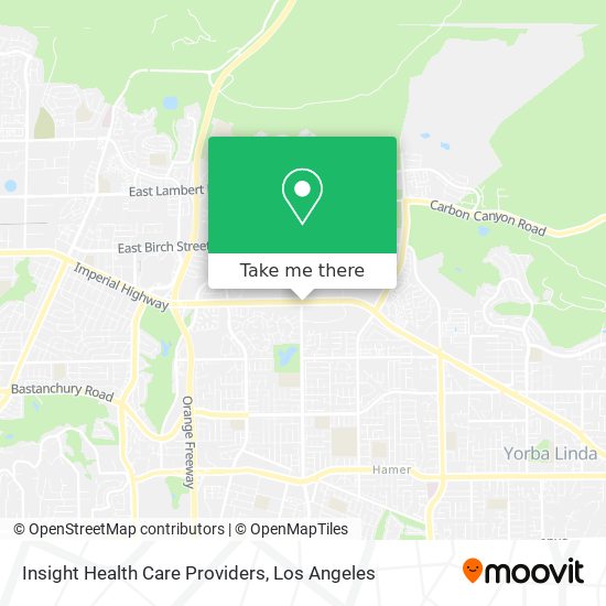 Insight Health Care Providers map