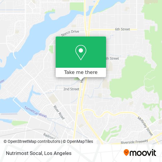 Nutrimost Socal map