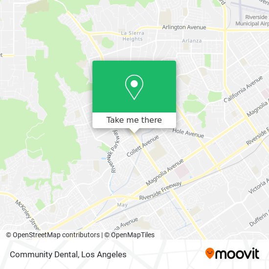 Mapa de Community Dental