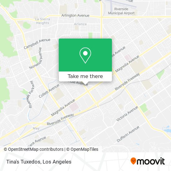 Mapa de Tina's Tuxedos