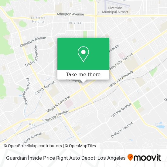 Guardian İnside Price Right Auto Depot map