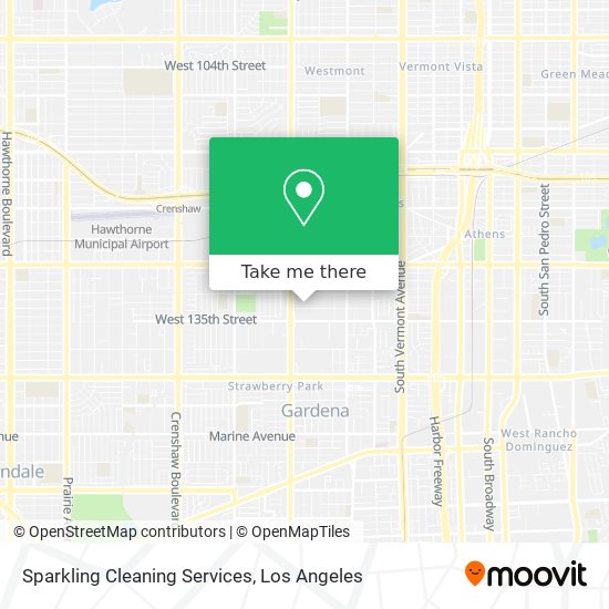 Mapa de Sparkling Cleaning Services