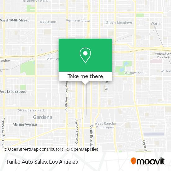 Mapa de Tanko Auto Sales