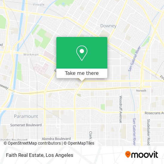 Faith Real Estate map