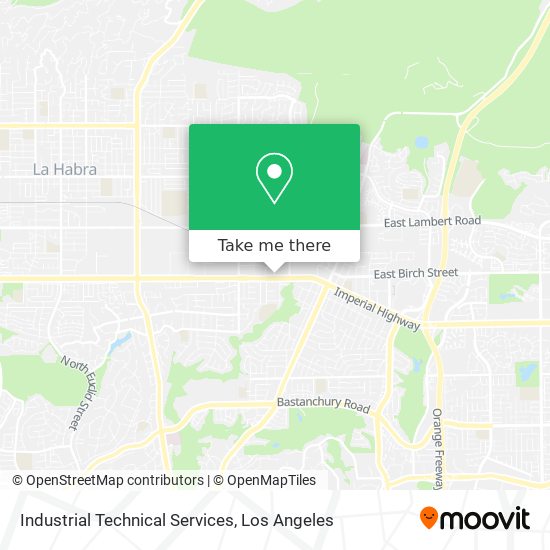 Industrial Technical Services map