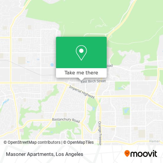 Masoner Apartments map