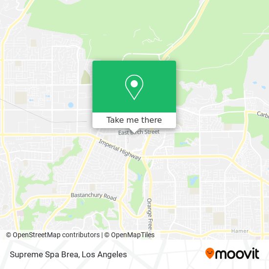 Supreme Spa Brea map