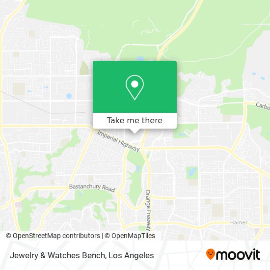 Jewelry & Watches Bench map