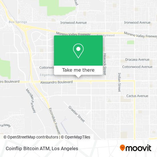 Mapa de Coinflip Bitcoin ATM