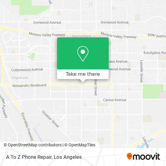 Mapa de A To Z Phone Repair