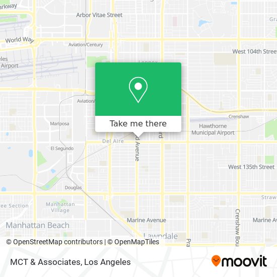 Mapa de MCT & Associates