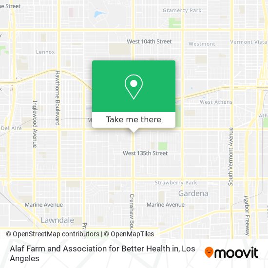 Mapa de Alaf Farm and Association for Better Health in