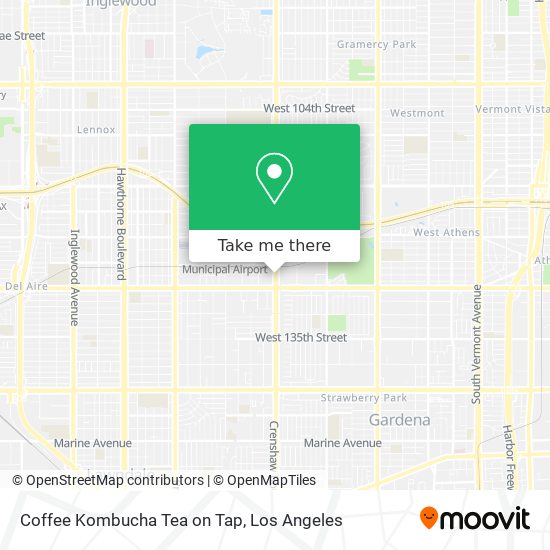 Coffee Kombucha Tea on Tap map