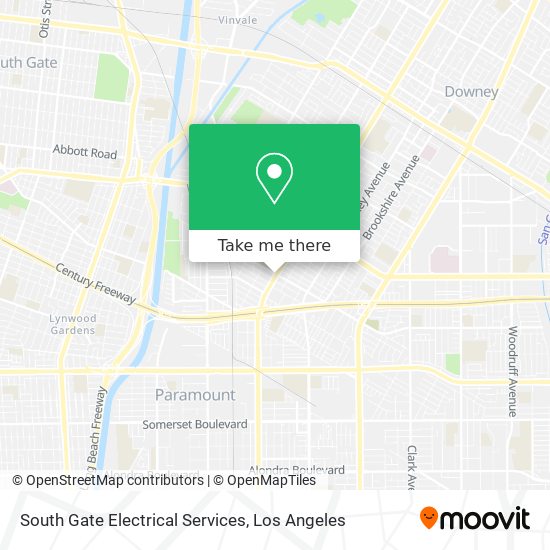 South Gate Electrical Services map
