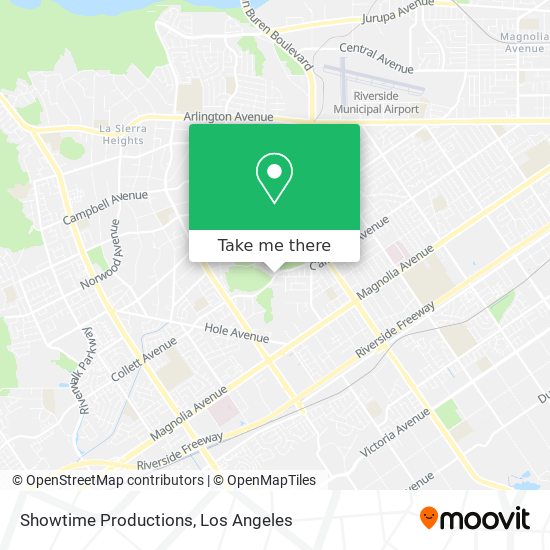 Showtime Productions map