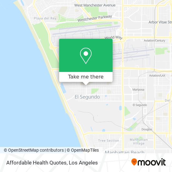 Affordable Health Quotes map