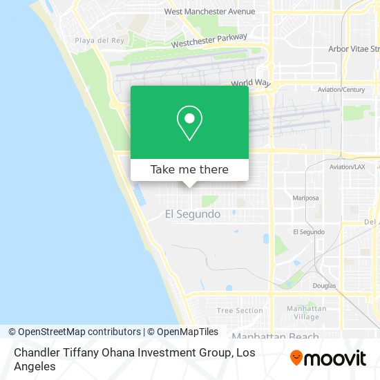 Mapa de Chandler Tiffany Ohana Investment Group