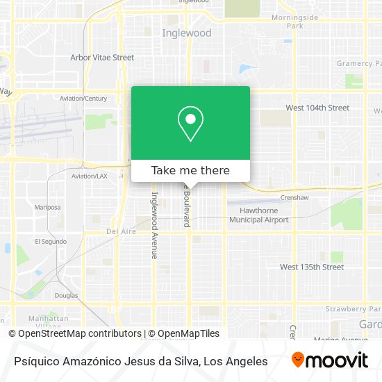 Mapa de Psíquico Amazónico Jesus da Silva