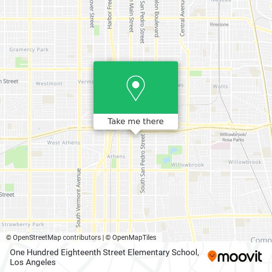 Mapa de One Hundred Eighteenth Street Elementary School