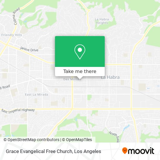 Grace Evangelical Free Church map