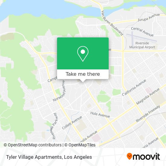 Tyler Village Apartments map