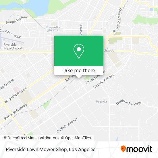 Riverside Lawn Mower Shop map