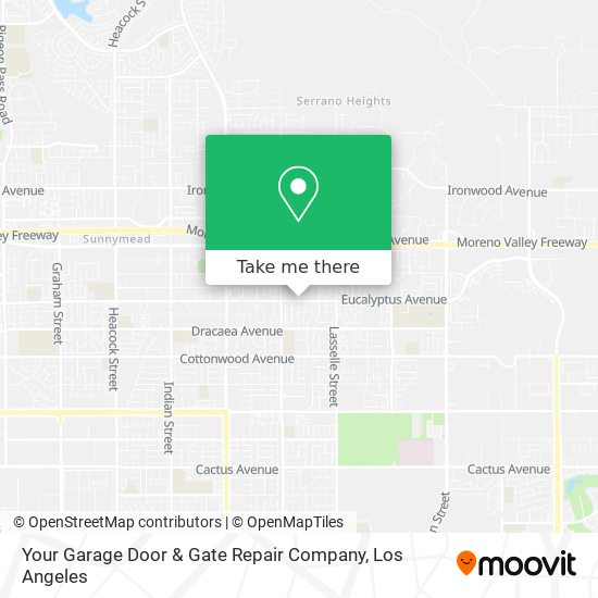 Your Garage Door & Gate Repair Company map